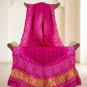 Pure gajisilk dupatta